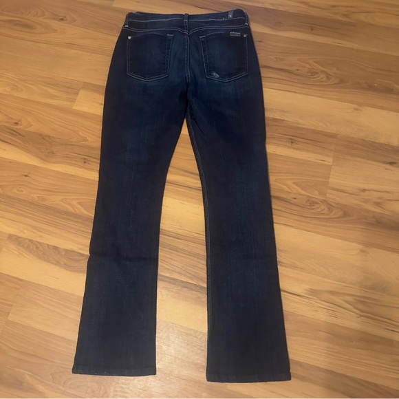 7 For All Mankind Dark Indigo Boot Cut Jeans - Picture 3 of 3